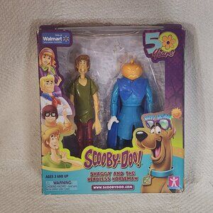 Scooby Doo Shaggy and the Headless Horseman 50 Year Birthday Action Figures